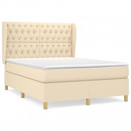 Acquista Giroletto a Molle con Materasso Crema 140x19 cm in Tessuto con riferimento GHV-3128762 della ditta GARDENHOME