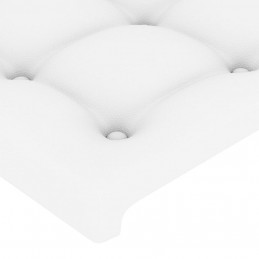 Acquista Testiera 4 pz Bianca 90x5x78/88 cm in Similpelle con riferimento GHV-3116435 della ditta GARDENHOME