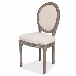 Acquista Sedie da Pranzo 4 pz Crema in Tessuto con riferimento GHV-244088 della ditta GARDENHOME