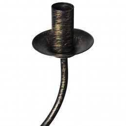 Acquista Lampadario Stile Antico Metallo Nero Lampadine 8 x E14 con riferimento GHV-241384 della ditta GARDENHOME