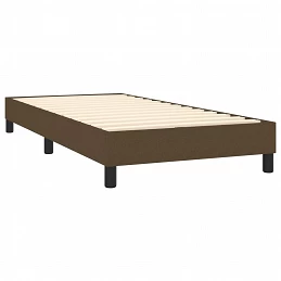 Acquista Giroletto a Molle con Materasso Marrone Scuro 100x200cm Tessuto con riferimento GHV-3140276 della ditta GARDENHOME