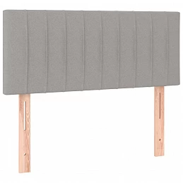 Acquista Testiera Grigio Chiaro 100x5x78/88 cm in Tessuto con riferimento GHV-346228 della ditta GARDENHOME