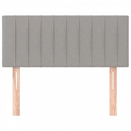 Acquista Testiera Grigio Chiaro 100x5x78/88 cm in Tessuto con riferimento GHV-346228 della ditta GARDENHOME