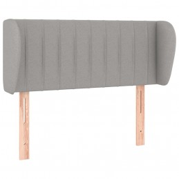 Acquista Testiera ad Orecchio Grigio Chiaro 103x23x78/88 cm in Tessuto con riferimento GHV-3117372 della ditta GARDENHOME