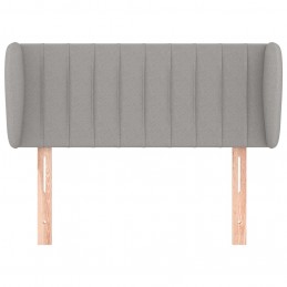Acquista Testiera ad Orecchio Grigio Chiaro 103x23x78/88 cm in Tessuto con riferimento GHV-3117372 della ditta GARDENHOME