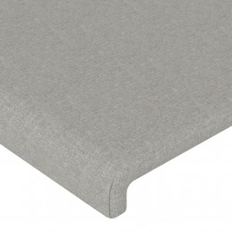 Acquista Testiera a LED Grigio Chiaro 100x5x118/128 cm in Tessuto con riferimento GHV-3122134 della ditta GARDENHOME