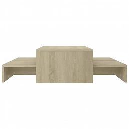 Acquista Tavolini Sala Estraibili Rovere Sonoma100x100x26,5cm Truciolato con riferimento GHV-806798 della ditta GARDENHOME