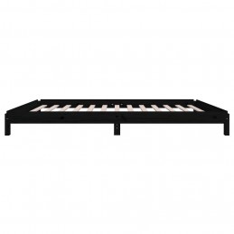 Acquista Letto Impilabile Nero 90x200cm in Legno Massello di Pino con riferimento GHV-820396 della ditta GARDENHOME