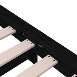 Acquista Letto Impilabile Nero 90x200cm in Legno Massello di Pino con riferimento GHV-820396 della ditta GARDENHOME