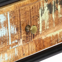 Acquista Tavolo Consolle 118x30x75 cm in Legno Massello di Recupero con riferimento GHV-248103 della ditta GARDENHOME
