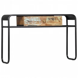 Acquista Tavolo Consolle 118x30x75 cm in Legno Massello di Recupero con riferimento GHV-248103 della ditta GARDENHOME