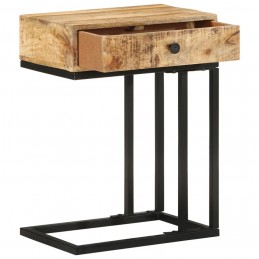 Acquista Tavolino Laterale a Forma di U 45x30x61 cm in Massello di Mango con riferimento GHV-289091 della ditta GARDENHOME
