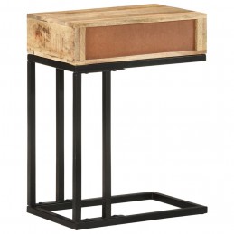 Acquista Tavolino Laterale a Forma di U 45x30x61 cm in Massello di Mango con riferimento GHV-289091 della ditta GARDENHOME