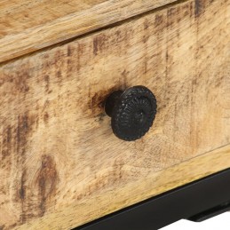 Acquista Tavolino Laterale a Forma di U 45x30x61 cm in Massello di Mango con riferimento GHV-289091 della ditta GARDENHOME