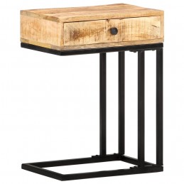 Acquista Tavolino Laterale a Forma di U 45x30x61 cm in Massello di Mango con riferimento GHV-289091 della ditta GARDENHOME
