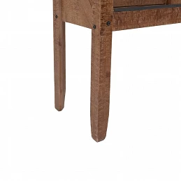 Acquista Tavolo Consolle in Massello di Abete 131x35,5x75cm Marrone con riferimento GHV-246121 della ditta GARDENHOME