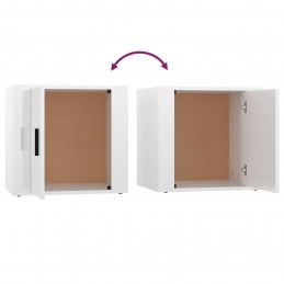 Acquista Comodino Bianco Lucido 50x39x47 cm con riferimento GHV-816692 della ditta GARDENHOME