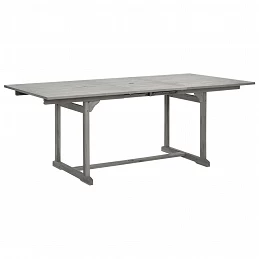 Acquista Tavolo da Pranzo per Esterni (150-200)x100x75cm Massello Acacia con riferimento GHV-316571 della ditta GARDENHOME