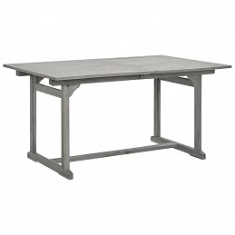 Acquista Tavolo da Pranzo per Esterni (150-200)x100x75cm Massello Acacia con riferimento GHV-316571 della ditta GARDENHOME