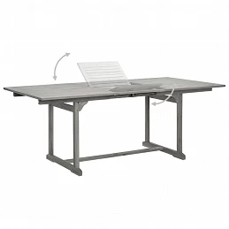 Acquista Tavolo da Pranzo per Esterni (150-200)x100x75cm Massello Acacia con riferimento GHV-316571 della ditta GARDENHOME