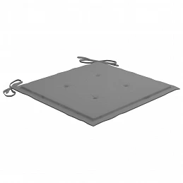 Acquista Cuscini per Sedie da Giardino 4 pz Grigi 40x40x3 cm con riferimento GHV-47589 della ditta GARDENHOME