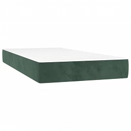 Acquista Giroletto a Molle con Materasso Verde Scuro 80x200 cm Velluto con riferimento GHV-3142872 della ditta GARDENHOME