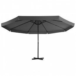 Acquista Ombrellone da Esterni con Base Portatile Antracite con riferimento GHV-276323 della ditta GARDENHOME