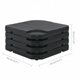 Acquista Ombrellone da Esterni con Base Portatile Antracite con riferimento GHV-276323 della ditta GARDENHOME