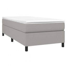 Acquista Giroletto a Molle Grigio Chiaro 100x200 cm in Tessuto con riferimento GHV-3120838 della ditta GARDENHOME
