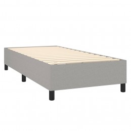 Acquista Giroletto a Molle Grigio Chiaro 100x200 cm in Tessuto con riferimento GHV-3120838 della ditta GARDENHOME