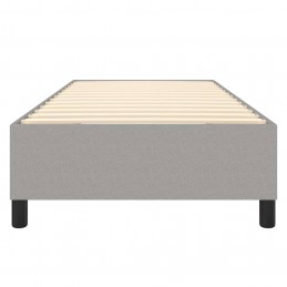 Acquista Giroletto a Molle Grigio Chiaro 100x200 cm in Tessuto con riferimento GHV-3120838 della ditta GARDENHOME