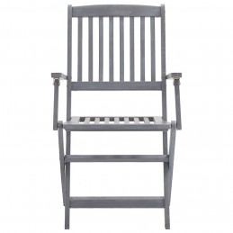 Acquista Sedie da Giardino Pieghevoli 4pz con Cuscini in Massello Acacia con riferimento GHV-3064517 della ditta GARDENHOME