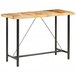 Acquista Tavolo da Bar 150x70x107 cm in Legno Ruvido di Mango con riferimento GHV-286612 della ditta GARDENHOME