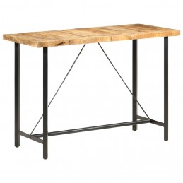 Acquista Tavolo da Bar 150x70x107 cm in Legno Ruvido di Mango con riferimento GHV-286612 della ditta GARDENHOME