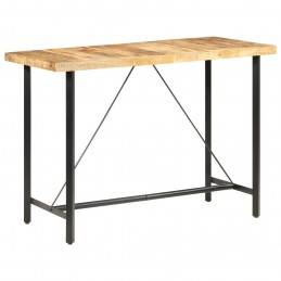 Acquista Tavolo da Bar 150x70x107 cm in Legno Ruvido di Mango con riferimento GHV-286612 della ditta GARDENHOME