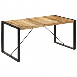 Acquista Tavolo da Pranzo 160x80x75 cm in Legno Massello di Mango con riferimento GHV-247417 della ditta GARDENHOME