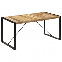 Acquista Tavolo da Pranzo 160x80x75 cm in Legno Massello di Mango con riferimento GHV-247417 della ditta GARDENHOME