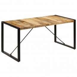 Acquista Tavolo da Pranzo 160x80x75 cm in Legno Massello di Mango con riferimento GHV-247417 della ditta GARDENHOME
