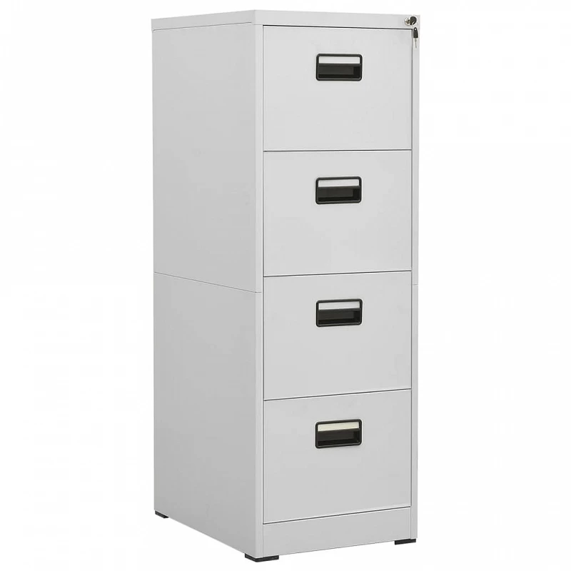 Acquista Armadio Classificatore Grigio Chiaro 46x62x133 cm in Acciaio con riferimento GHV-336279 della ditta GARDENHOME