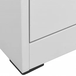 Acquista Armadio Classificatore Grigio Chiaro 46x62x133 cm in Acciaio con riferimento GHV-336279 della ditta GARDENHOME