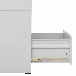 Acquista Armadio Classificatore Grigio Chiaro 46x62x133 cm in Acciaio con riferimento GHV-336279 della ditta GARDENHOME