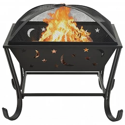 Acquista Braciere con Attizzatoio 62 cm XXL in Acciaio con riferimento GHV-311893 della ditta GARDENHOME
