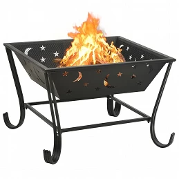 Acquista Braciere con Attizzatoio 62 cm XXL in Acciaio con riferimento GHV-311893 della ditta GARDENHOME