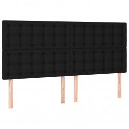 Acquista Giroletto a Molle con Materasso Nero 160x200 cm in Tessuto con riferimento GHV-3132323 della ditta GARDENHOME
