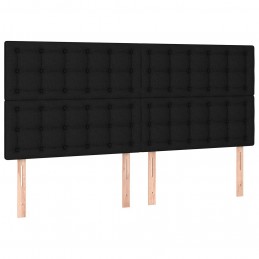 Acquista Letto a Molle con Materasso e LED Nero 160x200 cm in Tessuto con riferimento GHV-3135767 della ditta GARDENHOME
