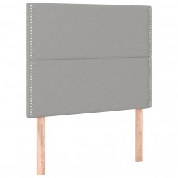 Acquista Giroletto a Molle con Materasso Grigio Chiaro 90x200 cm Tessuto con riferimento GHV-3128413 della ditta GARDENHOME