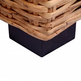 Acquista Divano a 3 Posti in Rattan Naturale con riferimento GHV-244419 della ditta GARDENHOME