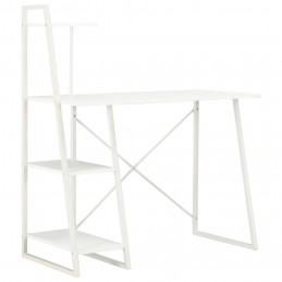 Acquista Scrivania con Mensole Bianca 102x50x117 cm con riferimento GHV-20282 della ditta GARDENHOME