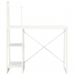 Acquista Scrivania con Mensole Bianca 102x50x117 cm con riferimento GHV-20282 della ditta GARDENHOME