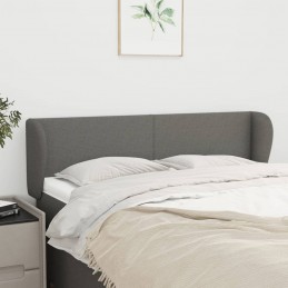 Acquista Testiera ad Orecchio Grigio Scuro 147x23x78/88 cm in Tessuto con riferimento GHV-3116863 della ditta GARDENHOME